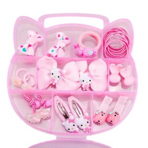 Cartoon Pattern Hair Accessories Gift Box Set